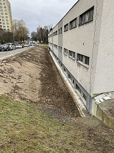 Svahování výkopů