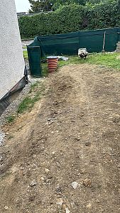 Svahování výkopů