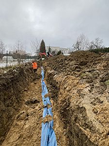 Terénní úpravy kolem domů